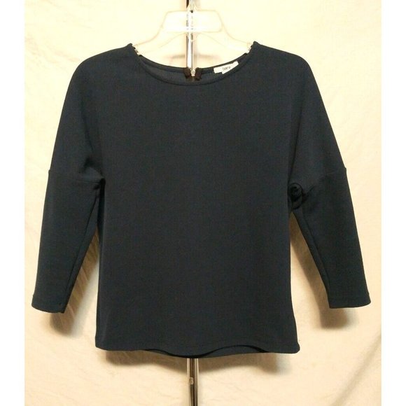 Bar III Womens Pullover SHIRT with 1/4 zip size Small USA Made - Picture 1 of 5